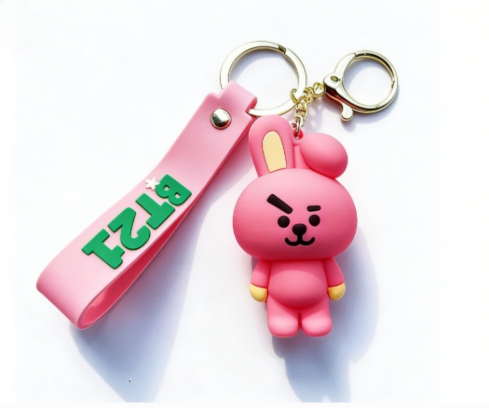 Carabiner Keychain - Новый брелок BT21 Koya RJ Shooky