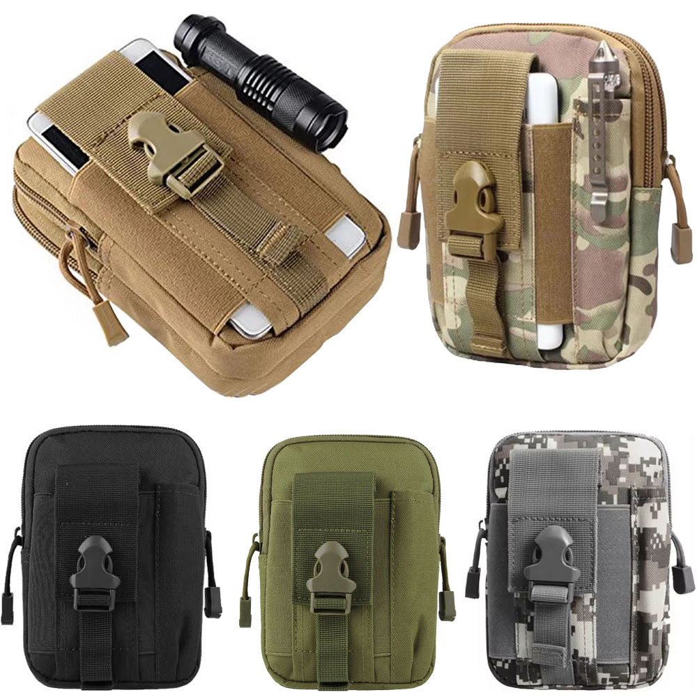 Edc Carry Belt Pouch - Тактическая поясная сумка-чехол для телефона, многофункциональная,