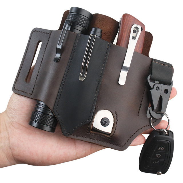 Кожаная тактическая сумка-чехо – обзор и цена Edc Everyday Carry