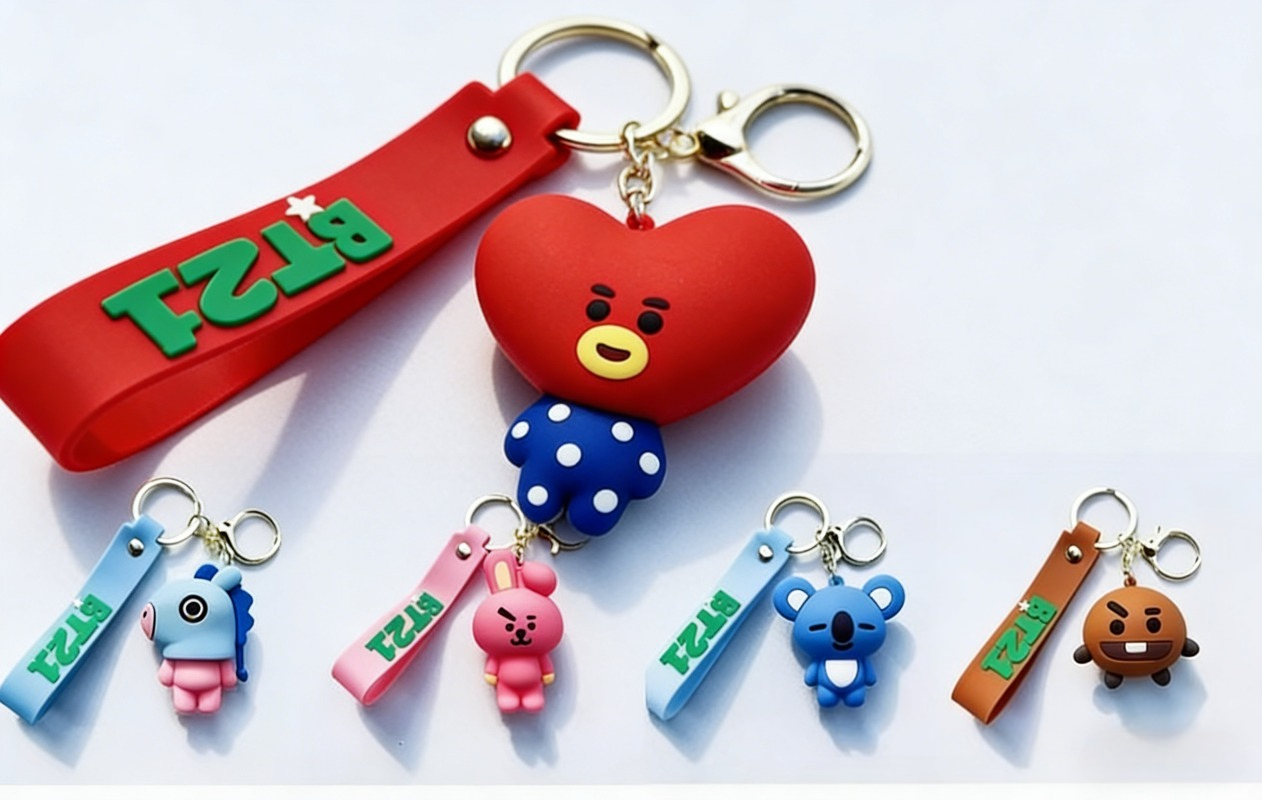 Новый брелок BT21 Koya RJ Shoo – обзор и цена Carabiner Keychain