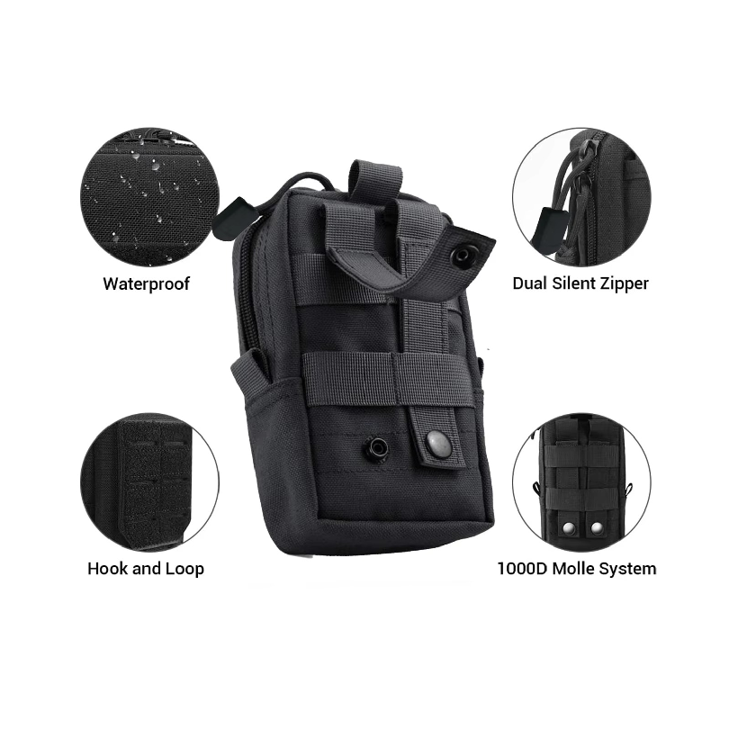 Тактическая поясная сумка Moll – обзор и цена Edc Carry Belt Pouch