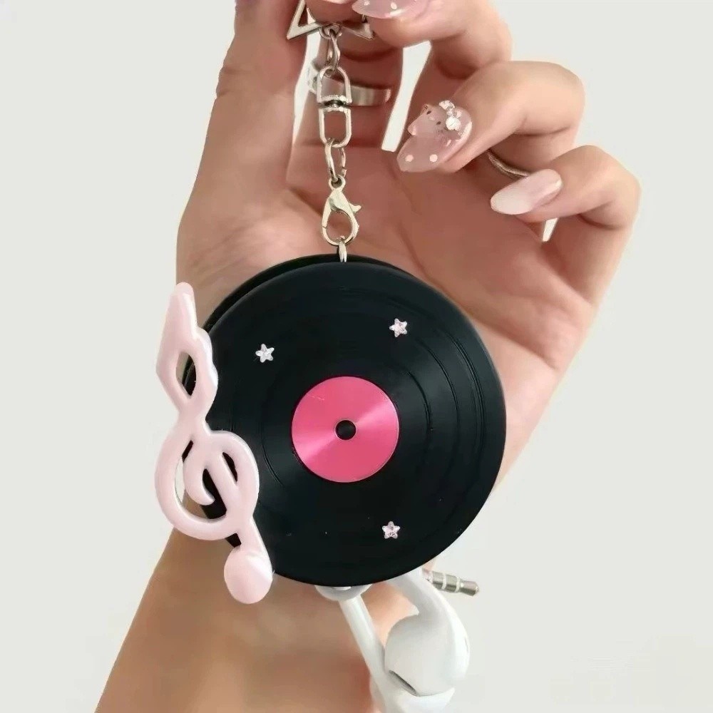 Брелок в виде виниловой пласти – обзор и цена Cable Winder Keychain